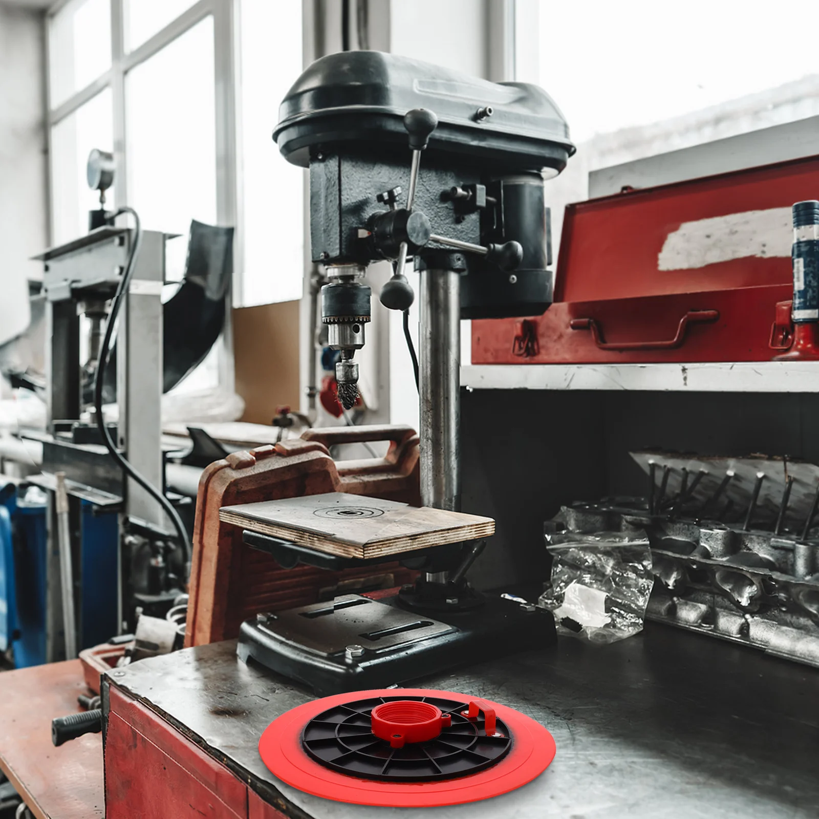 

1Set Universal Manual Car Grease Oil Suction Pan Oil Pressure Plate Grease Barrel Cover Leakproof Lubrication Tool Auto Repair