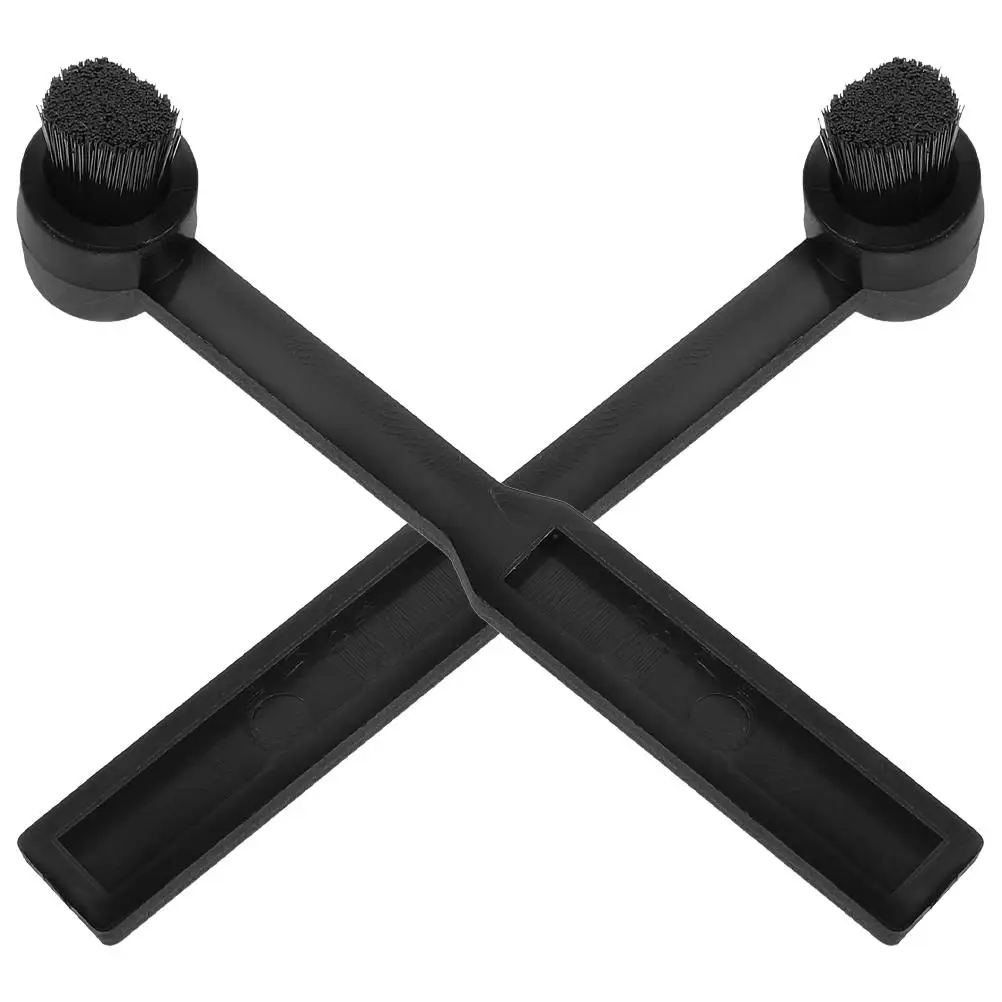 

2Pcs Vinyl Record Cleaning Brush Fibers Turntable Stylus Cleaner Anti Static Dust Removal Retro Phonograph Maintenance