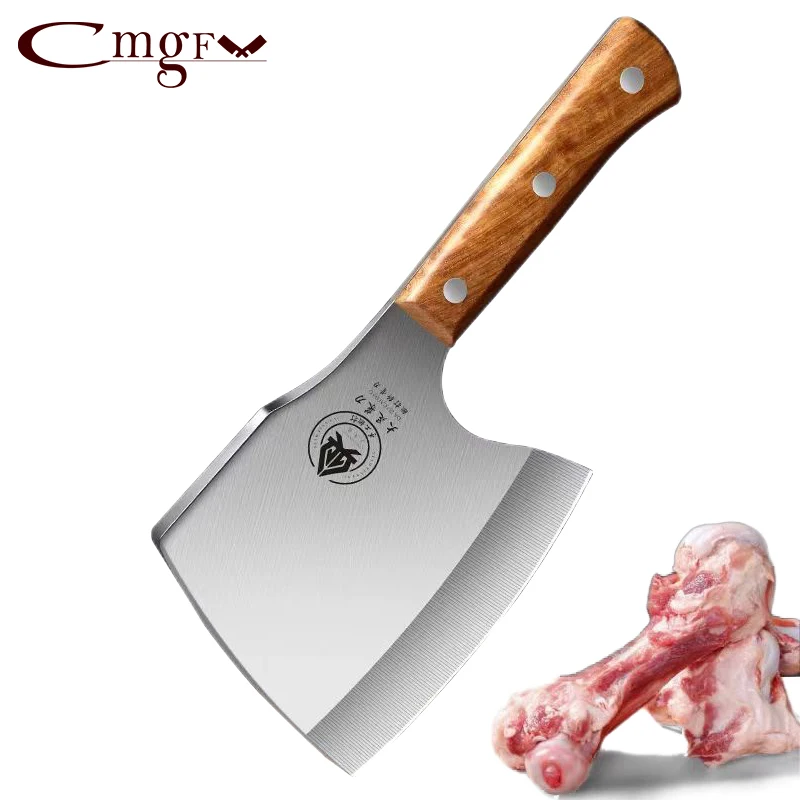 Axe bone chopping knife bone chopping knife household axe heavy duty bone chopping knife stainless steel tool