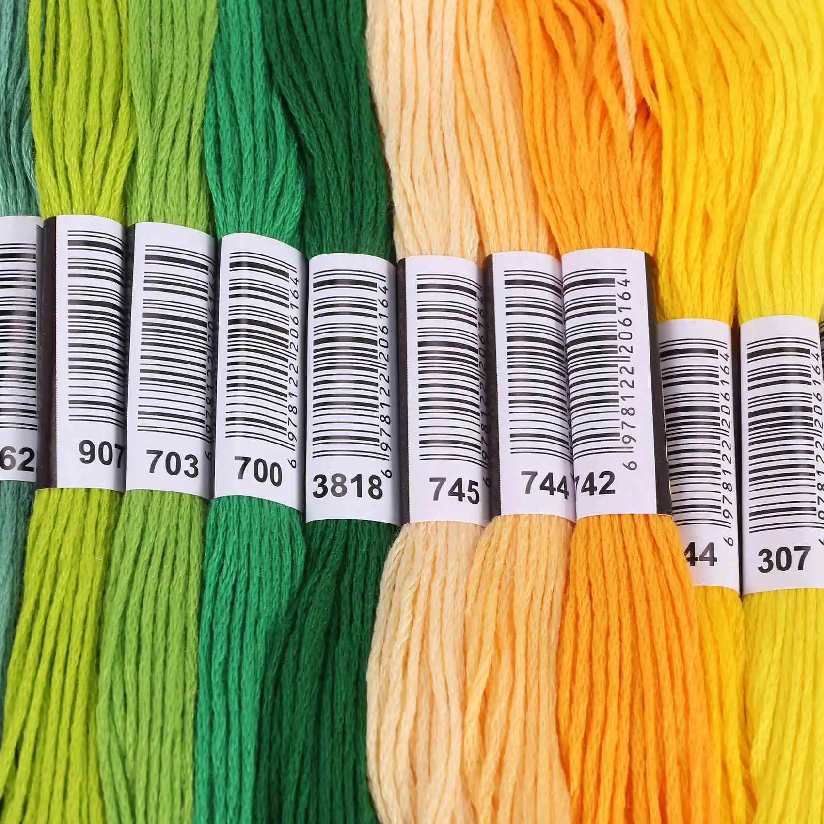 ABXF-50 سلات التطريز الخيط عبر غرزة الموضوع سوار سلسلة مع الإبر لسوار الصداقة