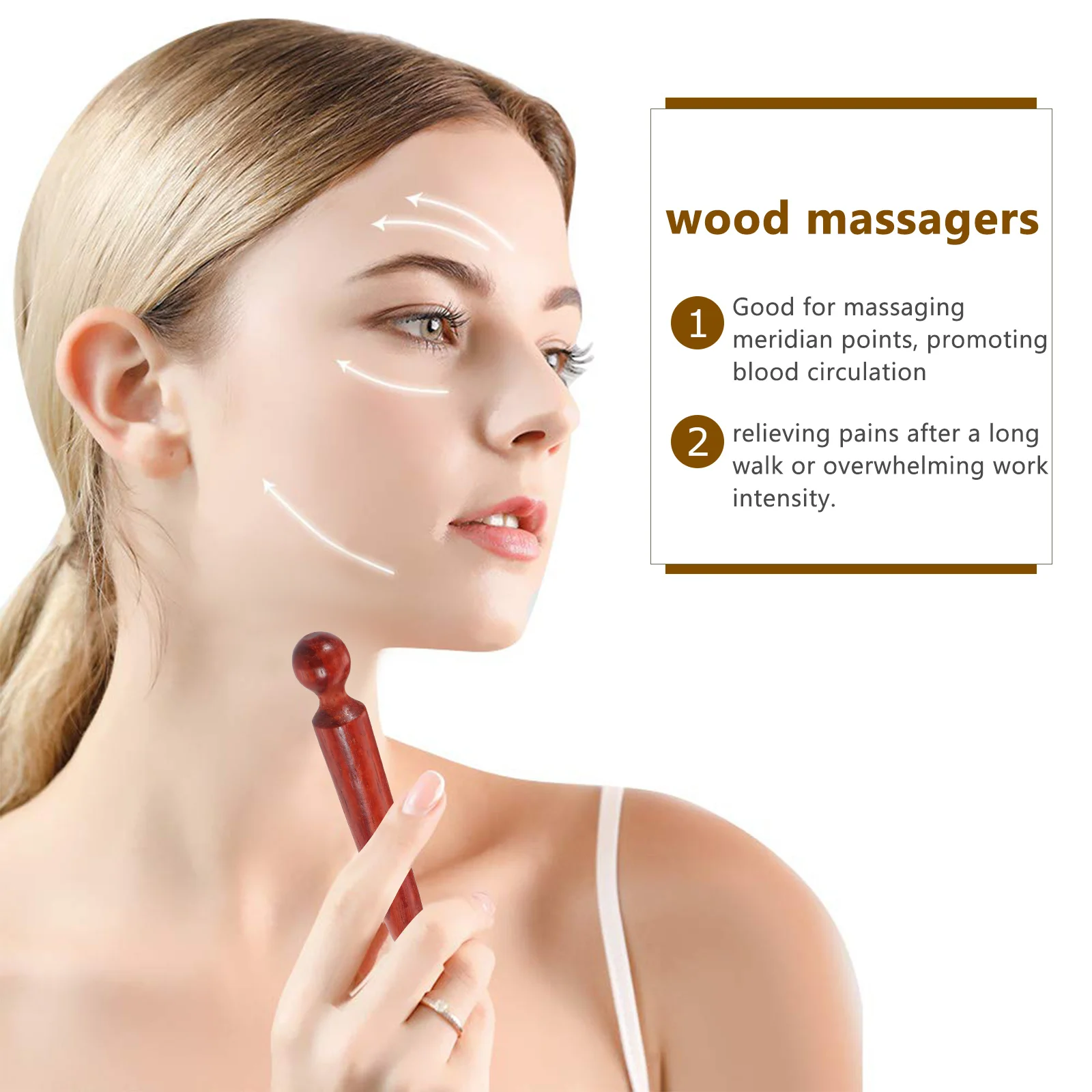 

3 шт. деревянные массажные инструменты, ручные палочки для точечного массажа, массажная палочка для ног и тела, способствующая кровообращение, снимает мышечную усталость