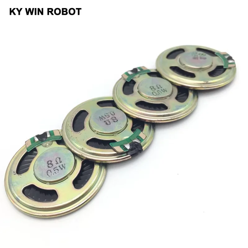 

New Ultra-thin speaker 8 ohms 0.5 watt 0.5W 8R speaker Diameter 40MM 4CM thickness 5MM 2pcs/lot