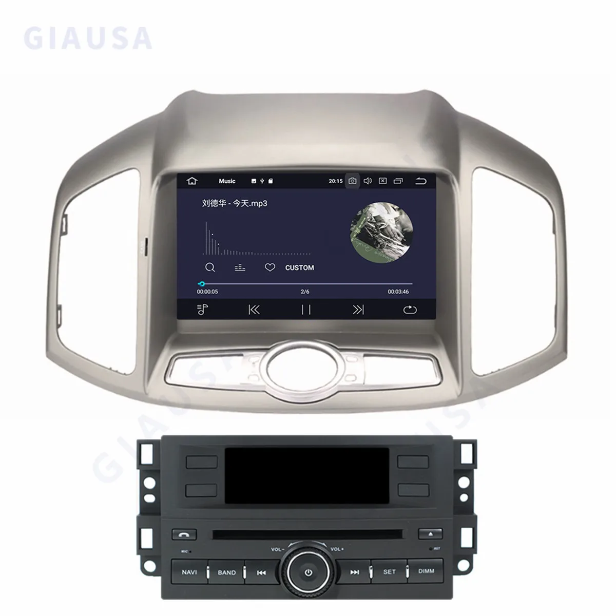Vertical Screen Android 12 Car Player DTS For Chevrolet Captiva 2012-2016 Navigation Multimedia Radio 2Din Stereo Bluetooth 4G - view 6