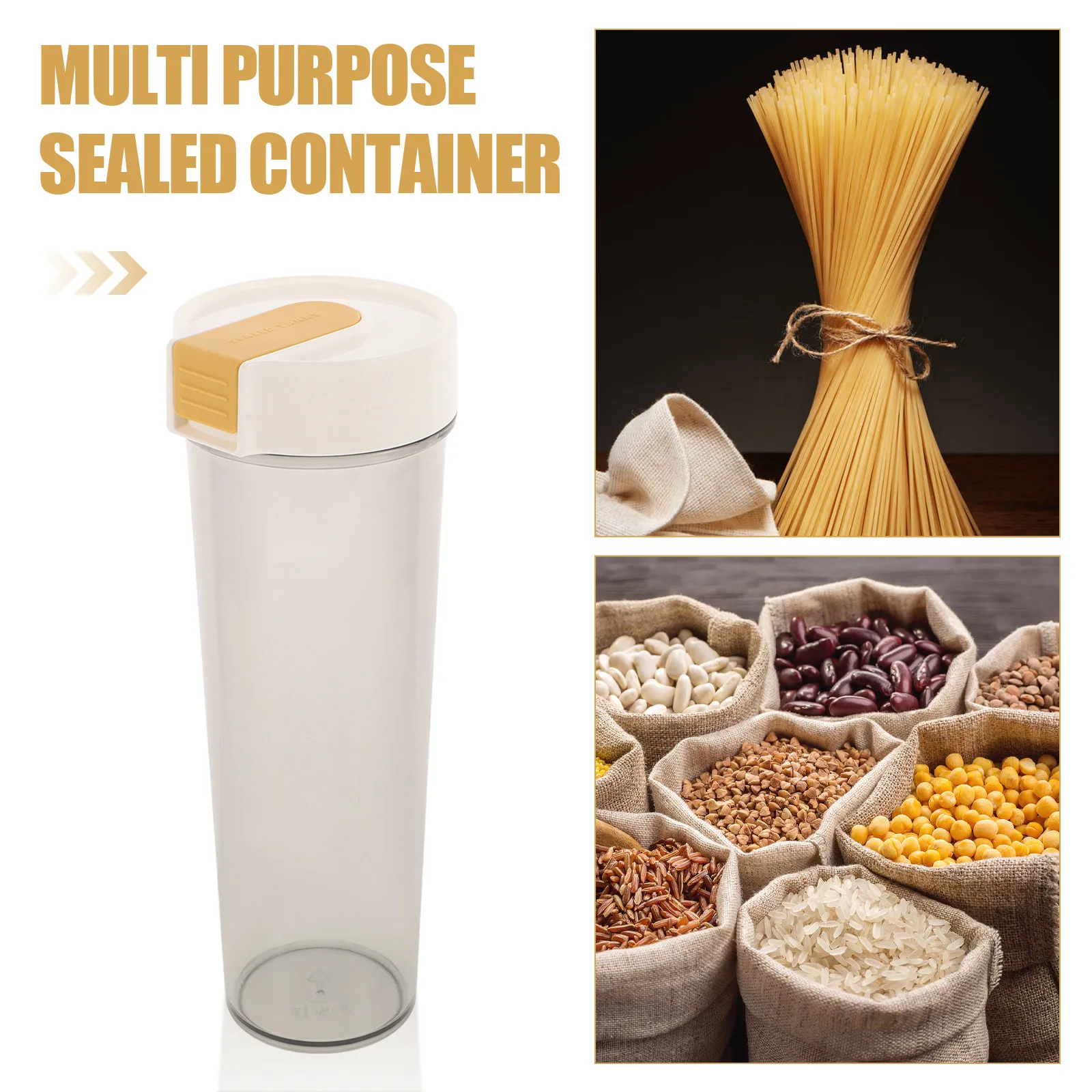 Safe and Reliable Pasta Containers for Pantry Airtight Clear Visibility Compact Design Kitchen Tidy