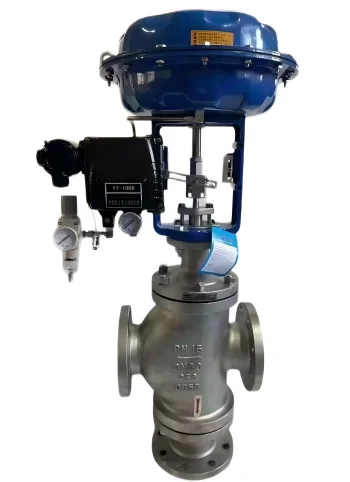DN20 Pneumatic Three-way Control Valve