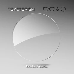 Toketorism Radiation Protection Prescription Lenses Resin Aspheric Glasses Lenses For Myopia Hyperopia Presbyopia Diopter Lens
