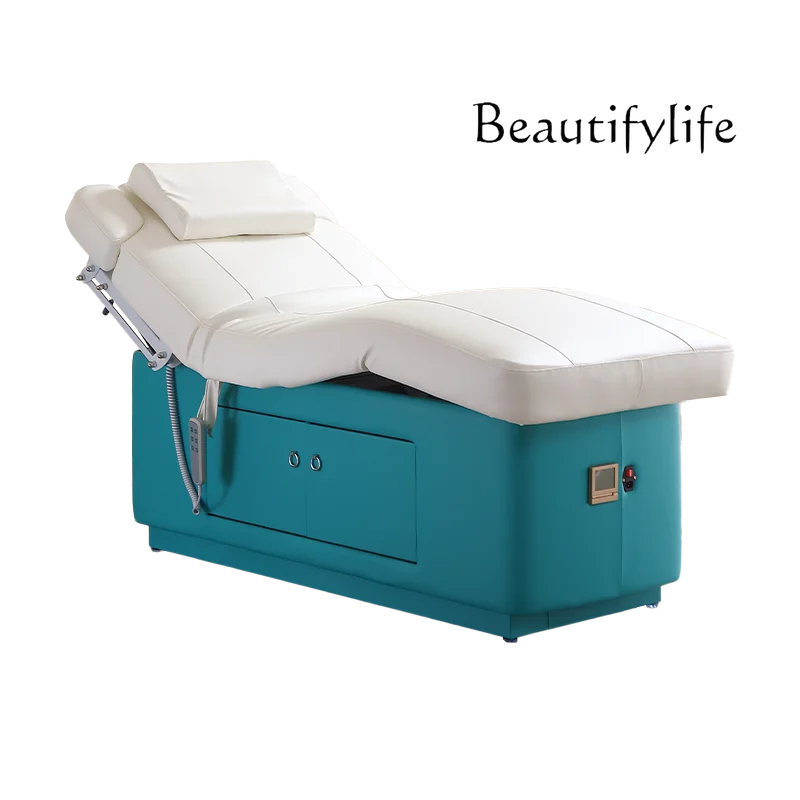 Electric Beauty Bed Beauty Salon Special Massage Massage Bed Lifting Constant Temperature Heating Physiotherapy Bed