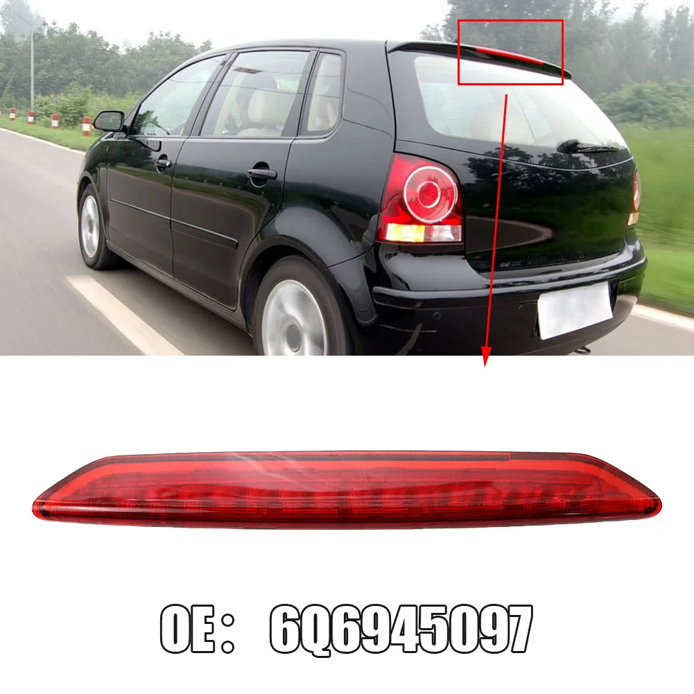 

Tail High Mount Brake Stop Light 6Q6945097 For MK4 IV Hatchback 2002-2009 Rear Red High Brake Tail Light