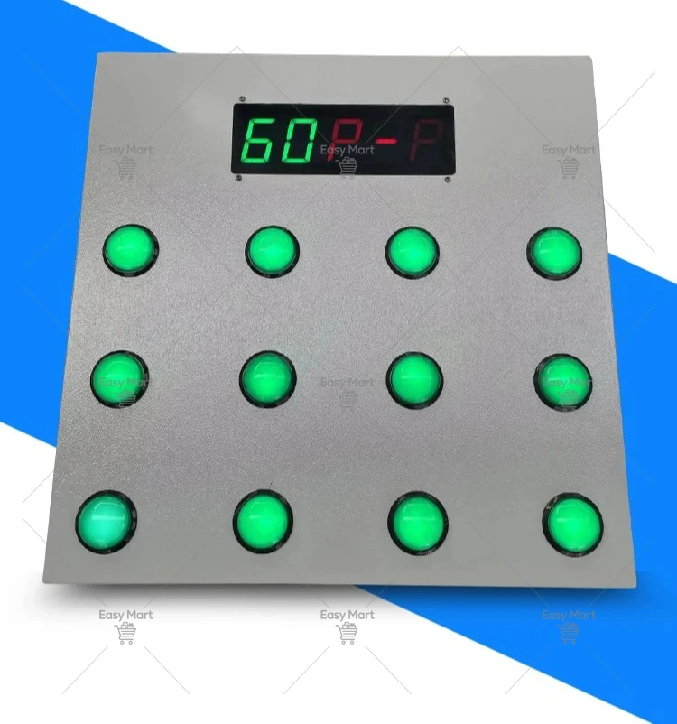 Paipaile Whack-A-Mole Desktop Reaction Test Trainer Warm-up Activity Props
