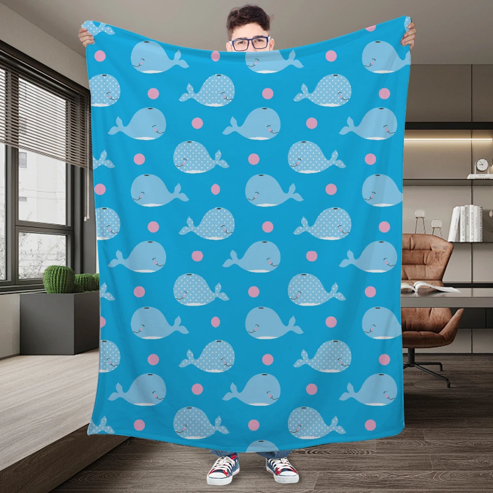 

Cartoon Children's Blanket,Fashion Soft Cozy Living room Bedroom Bed Travel Blanket Birthday Gift Customized blankets