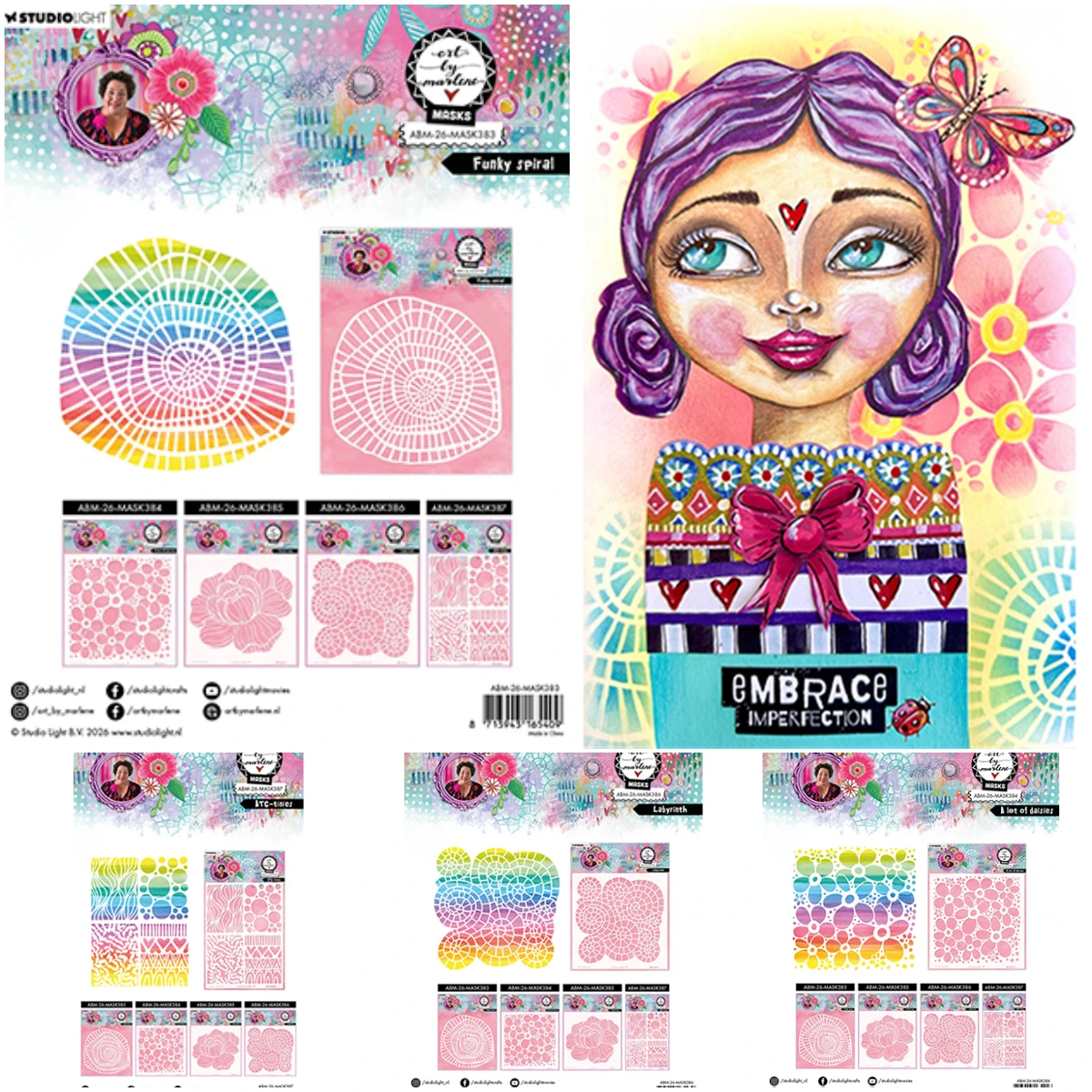 

Floral lines Art Labyrinth Art Decor DIY Layering Stencils Graphics Painting Scrapbooking Stamp Ornament Album Embossed Template