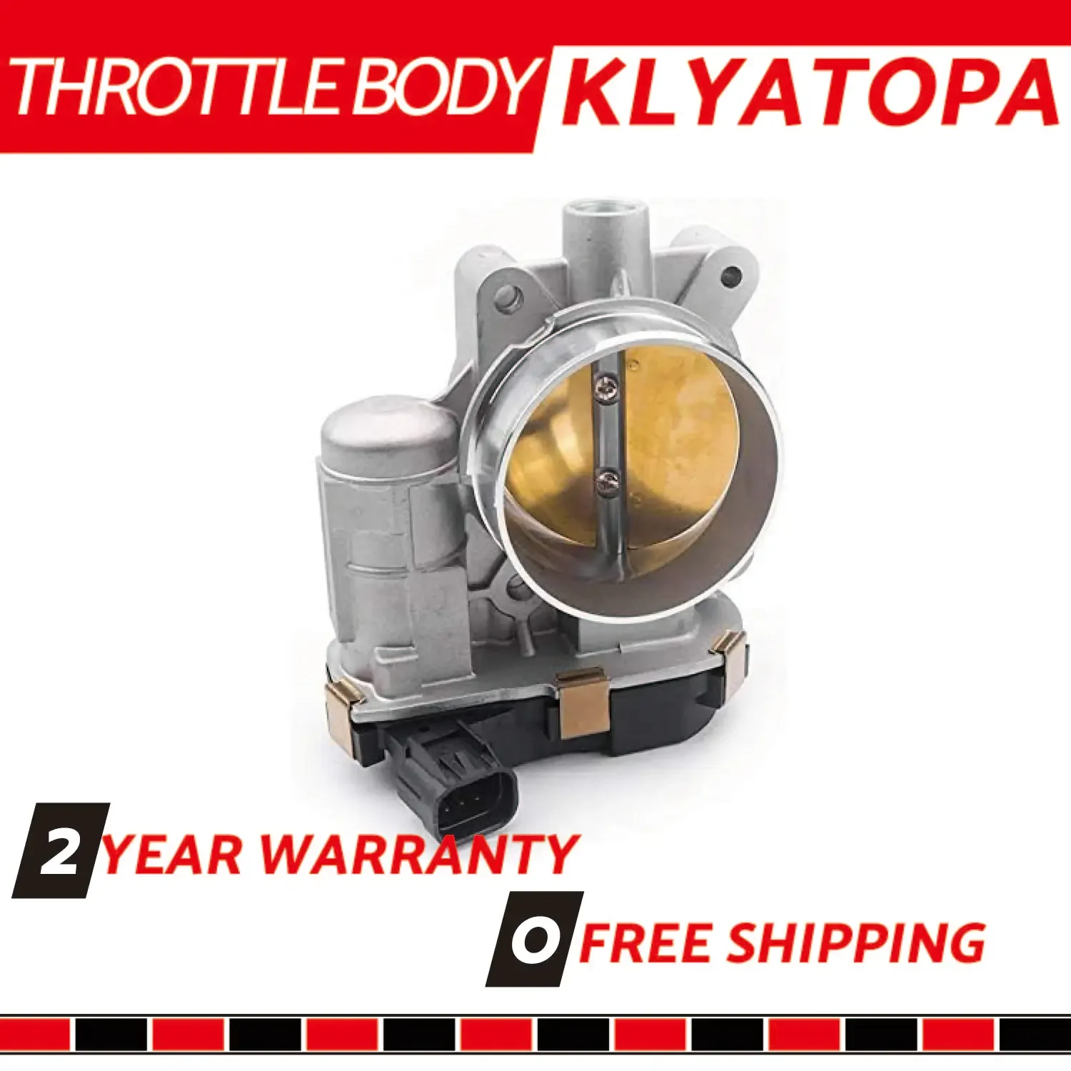 KLYATOPA Throttle Body 12609500,12577029 Fit for Lucerne Impala 3.9L Malibu 3.5L Equinox 3.4L Pontiac G6 Saturn