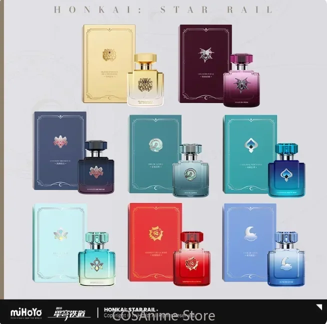 هونكاي ستار السكك الحديدية الرسمية miHoYo Khaslana Phainon البريق Aglaea Anaxa Galaxy العطر سلسلة لعبة جمع الدعائم هدية #3
