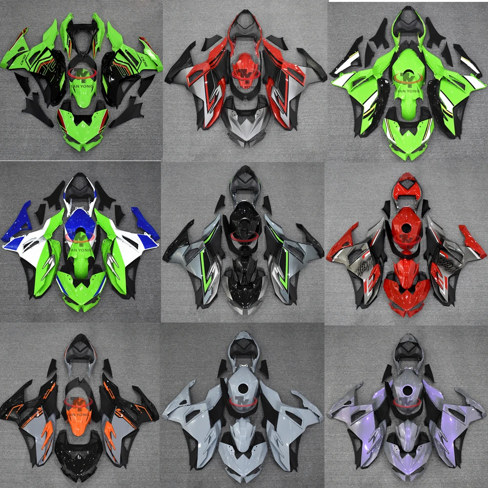 Fit Ninja 500 Bodywork Cowling Customize Motorcycle Full Fairing Kit For Ninja500 2024 2025 2026 Bright green black red prints