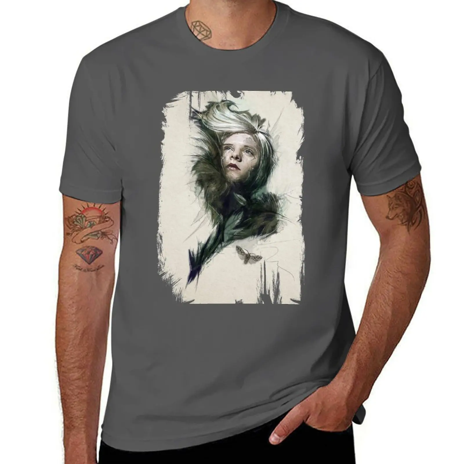 

Aurora Aksnes T-Shirt Holiday Simple Tee Shirt