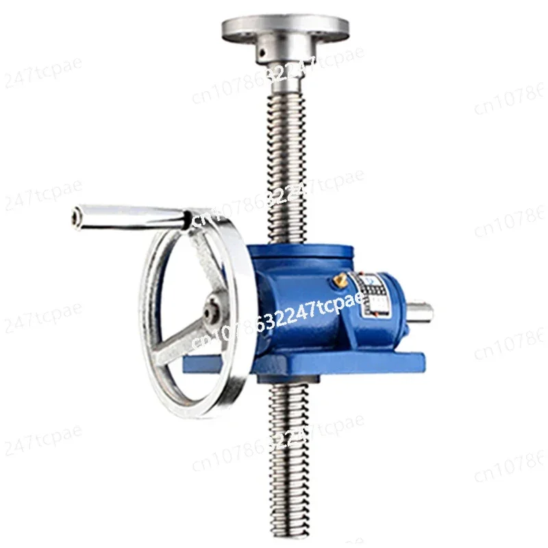 

Hand-Cranking Leading Worm Screw Lift Handwheel SWL Lifting Reducer SWL1T/2.5T Screw Rod Elevator Small Manual Lifting Platform