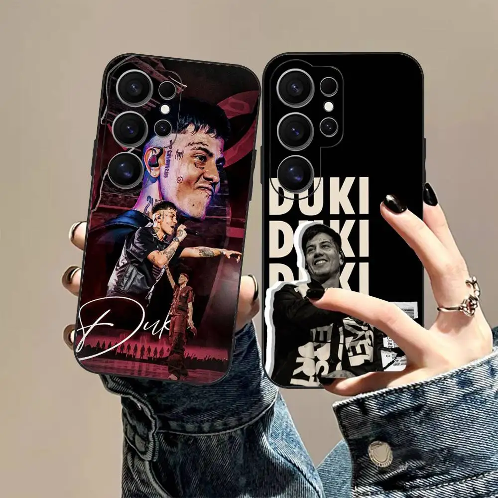Funda de teléfono DUKI de rapero de moda para Samsung S 24 Fe 25 Ultra Plus 20 Lite 21 30 22 23 24 22 Ultra 5G Fundas