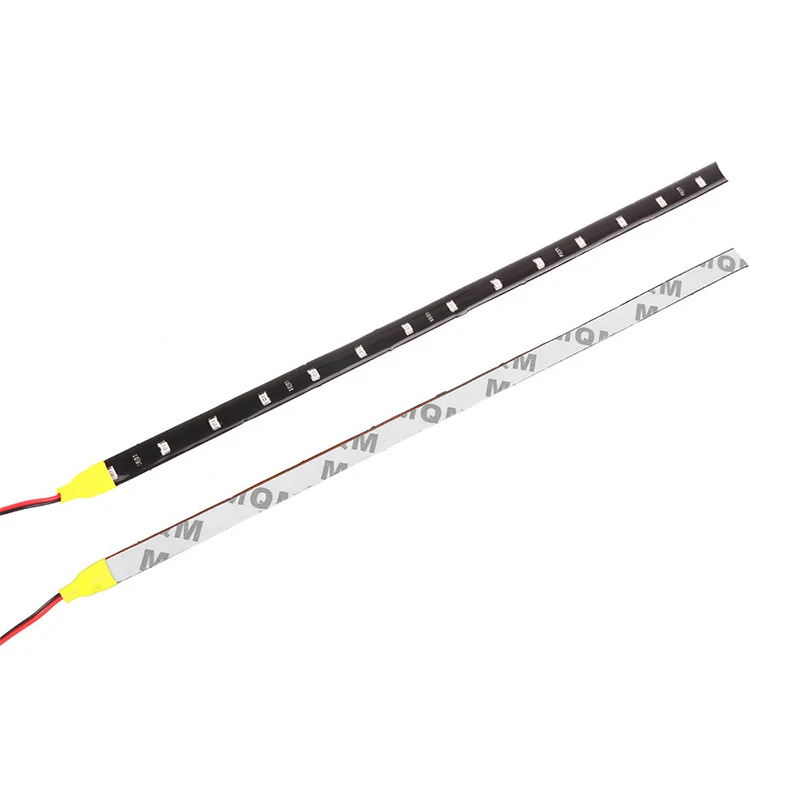 30CM Car Ambient Decorative LED Strip Light Auto DRL Styling Flexible Atmosphere Lights 12V 15 SMD White/Red/Yellow/Bule/Green