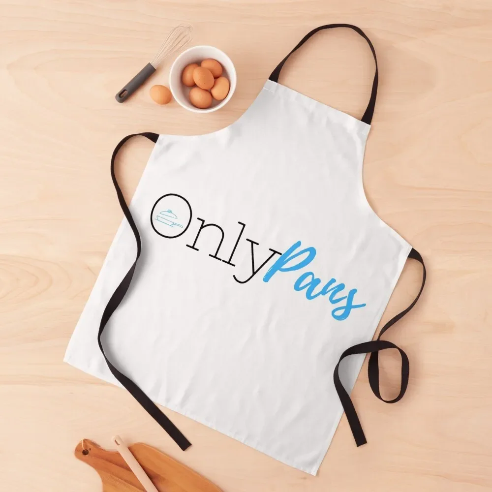 

OnlyPans - Only Pans Apron Men kitchen Custom Apron