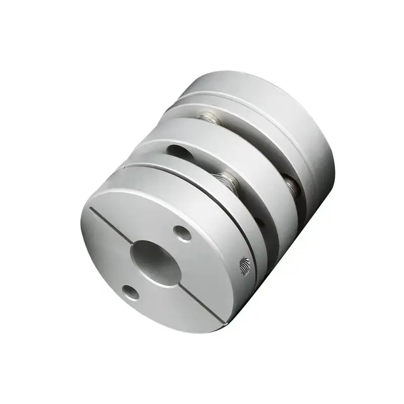 Aluminum alloy D34L45 double diaphragm coupling elastic connector D34mm L45mm ball screw step servo motor encoder computer