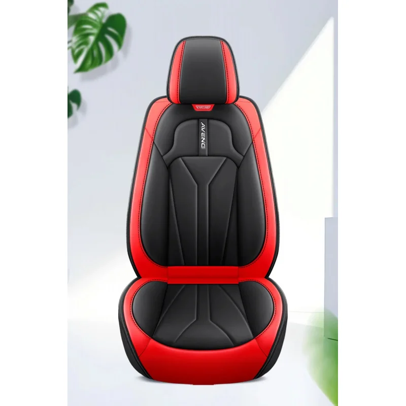 High Quality Universal Split Full Surround Luxury Leather Car Covers Breathable Comfort Auto Cushion Full Sea