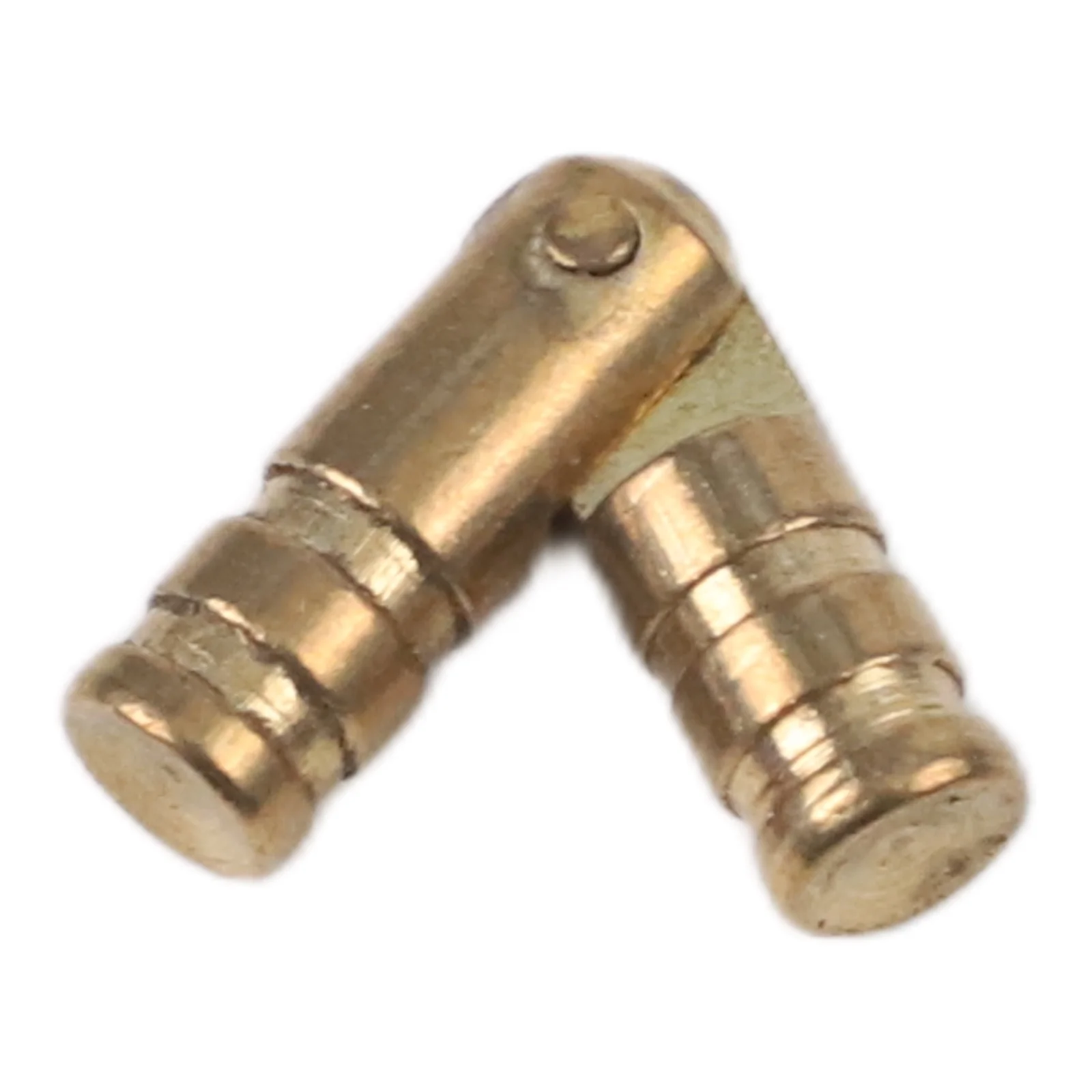 Folding Hinges Brass Hinges For Home Projects Solid Brass Construction Compact Size For Crafts Easy Installation 0.78 X 0.15