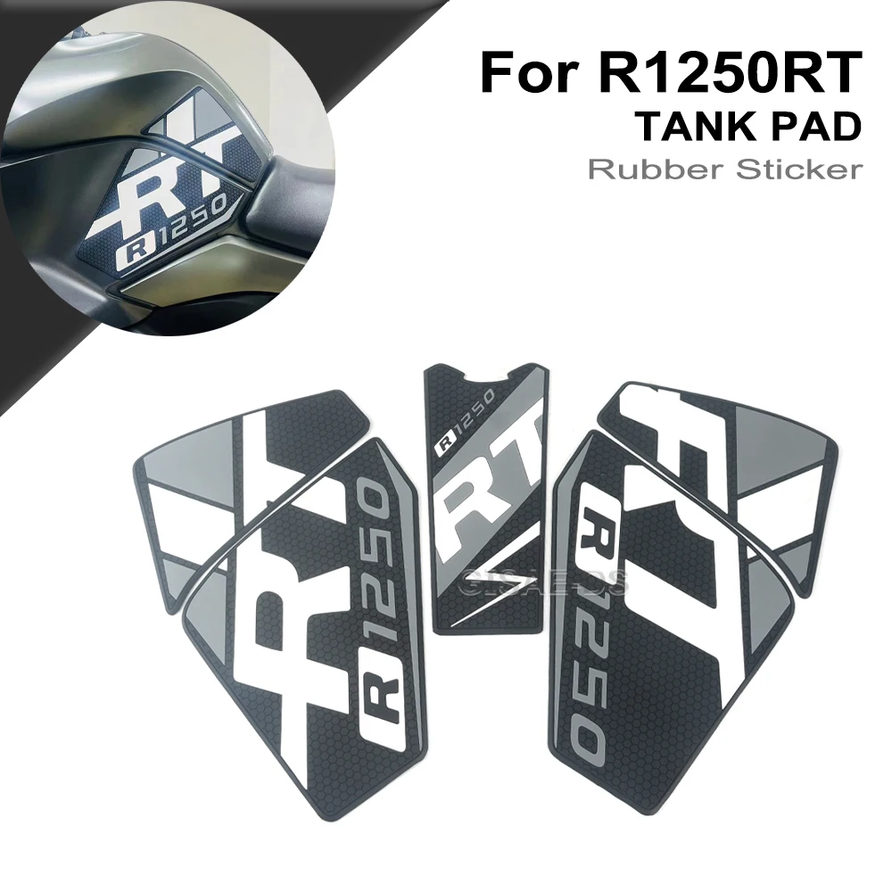 New R1250RT Stickers Motorcycle Side Gas Knee Grip Stickers Fuel Tank Pad Protector Anti-slip Sticker For BMW R1250 RT r1250rt ﻿