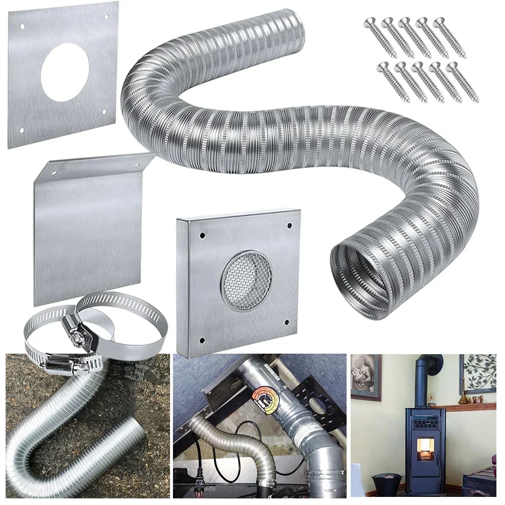 Improving Pellet Efficiency Cold Air Kit Air Intake Kit Improved Airflow Efficiency Instruction For Easy Installation