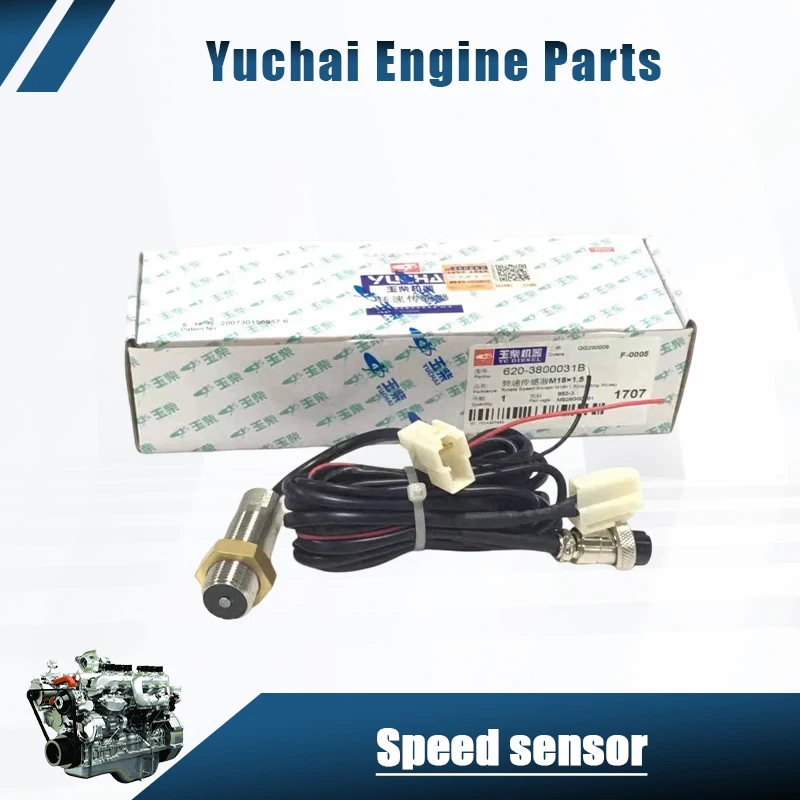 NEW 620-3800031 Speed Sensor Instrument Sensor for YC6J 4108 Engine Parts