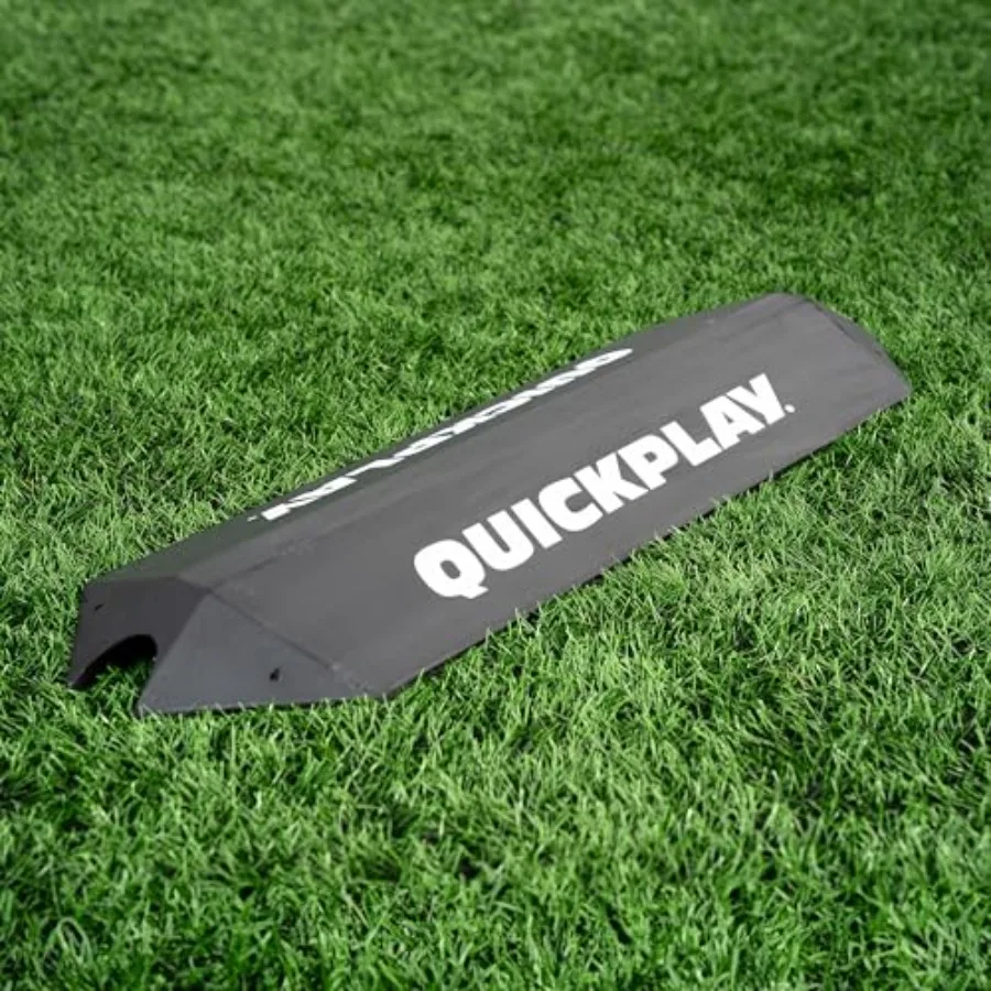 

Goalkeeper Deflection Ramp - Enhance Reflexes and Hand-Eye Coordination - Heavy-Duty Rubber Construction - Portable Design for
