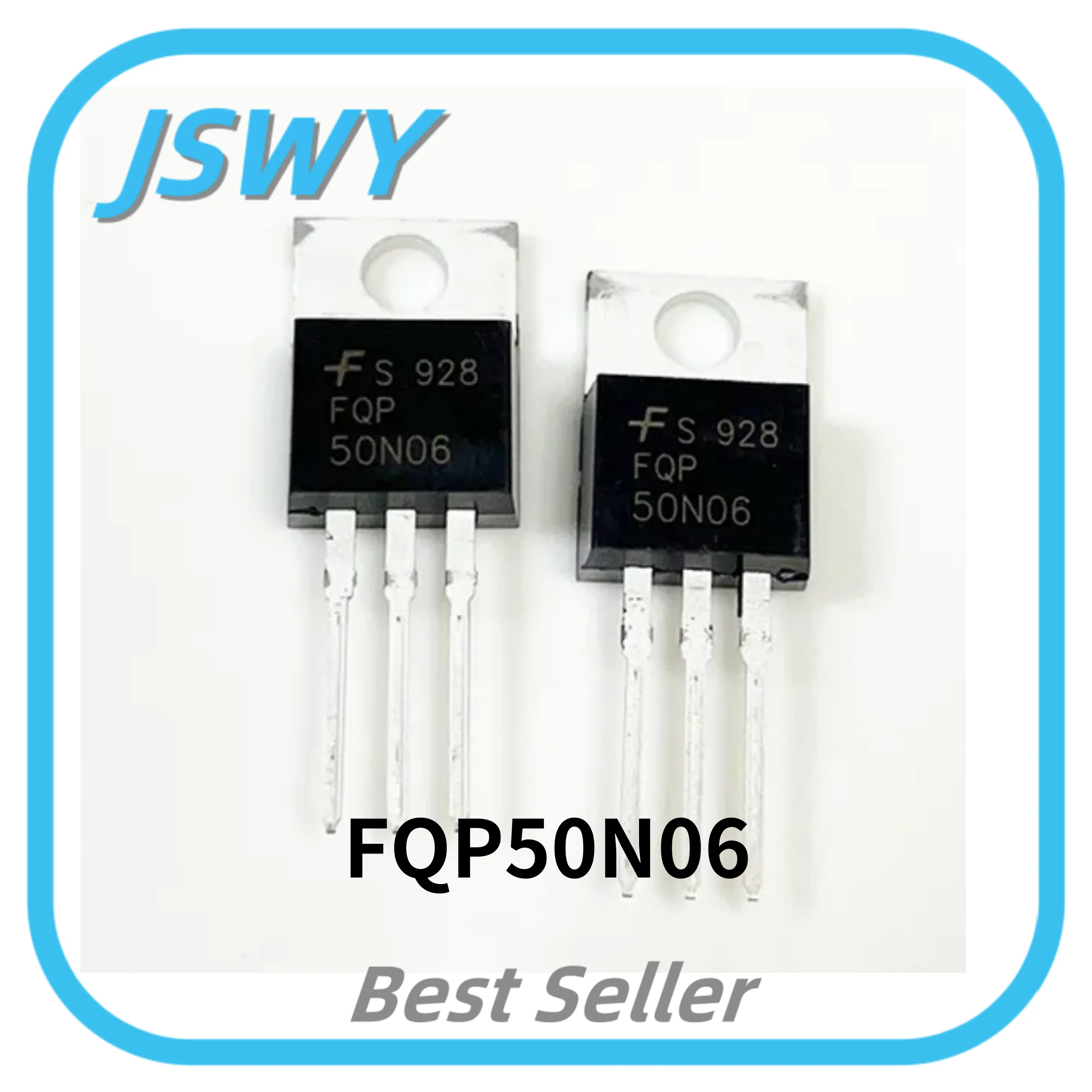 

10~100pcs FQP50N06 50N06 TO-220 N-Channel 60V 50A MOSFET Brand New Original