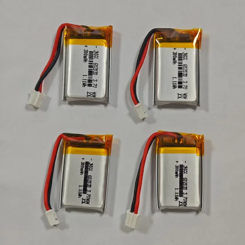 602030 300mAh Polymer Lithium Ion 3.7V Rechargeable Battery for Toys LED Light Bluetooth Speaker Self-Timer Tools DIY Batteries