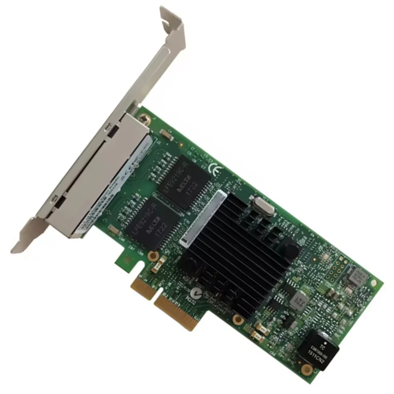 【حصريًا!】بطاقة شبكة خادم جيجابت بأربعة منافذ I350 Pcie تتميز بمحول رباعي رقاقة NHI350AM4 #2