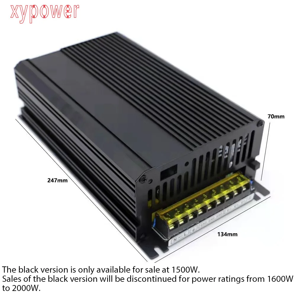 

DB DC 24V 83A 2000W Power Supply 62A 60A Transformer 30V 48V 24V 60V 72V 90V 14V 13.8V / Adapter for LED Strip 110 / 220V Motor