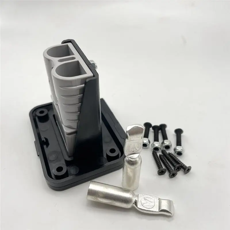 BAAU 1 قطعة 120A لأندرسون التوصيل فلوش جبل قوس لوحة قوس مع غطاء رمادي لقافلة 2 غرز السيارات السفن Pa