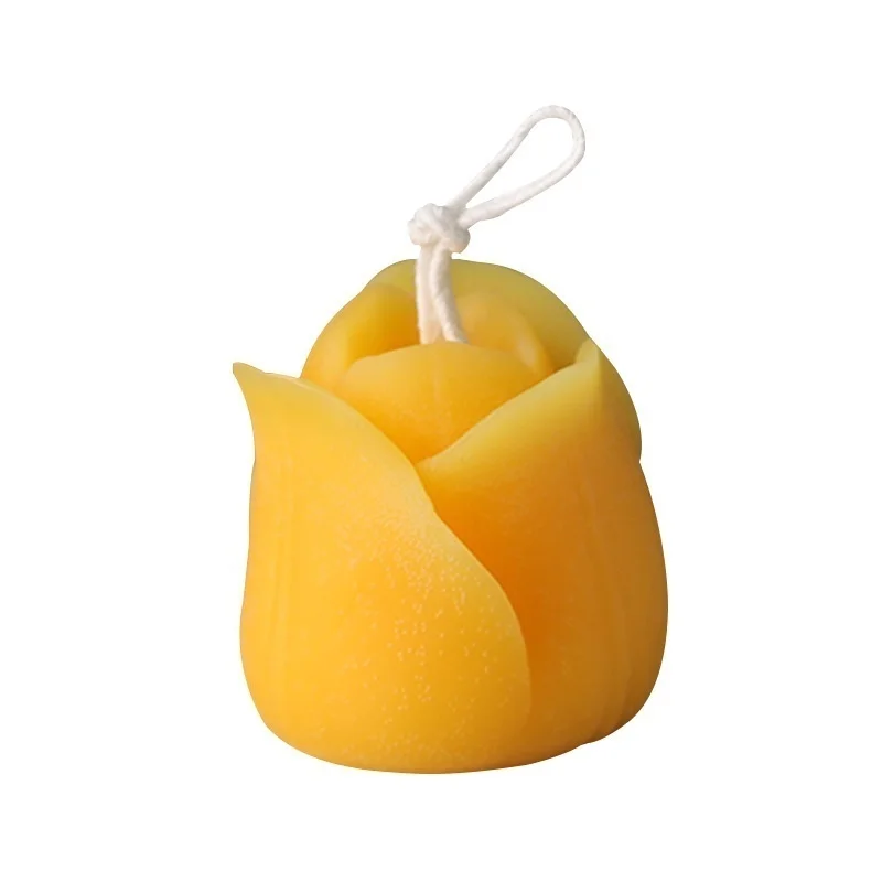 3D Tulip Flower Scented Candle Silicone Soap DIY Cake Decoration Products Making Kit