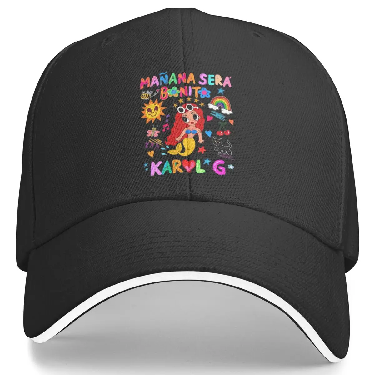 Manana Sera Bonito Karol G Baseball Cap Music Album Tennis Skate Hot Sale Trucker Hat Men Adult y2k Cute Design Baseball Caps