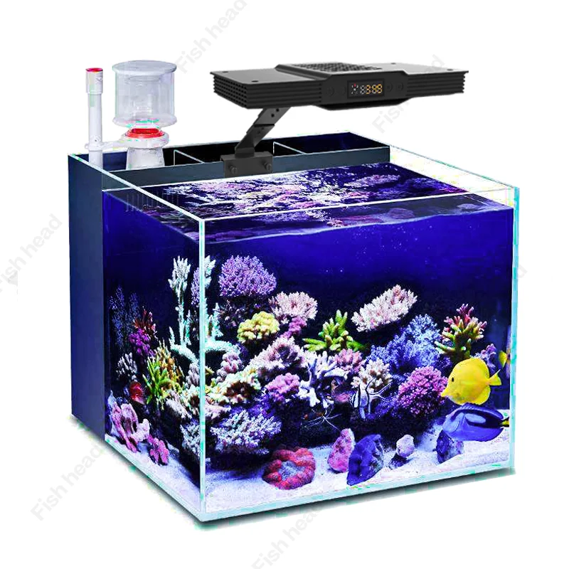 Spectra Aqua KNIGHT V3 LED Aquarium Light 75W Full-spectrum coral light Programmable Sunrise Sunset For saltwater fish tank