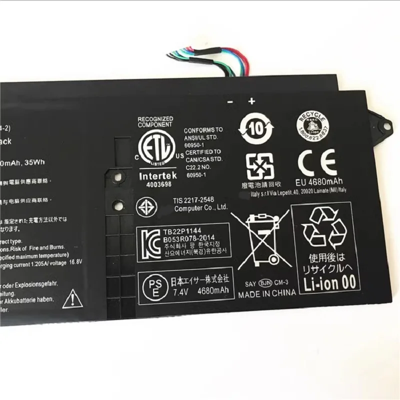 Imagem -04 - Supstone-bateria do Portátil para Acer Aspire Ap12f3j S7391 2icp3 65 1142 Kt.00403.009