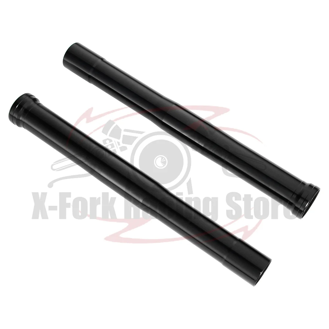 Front Fork Outer Tubes Pipes Suspension For Triumph Street Triple 675R 2007-2012 2008 2009 2010 2011 Black Fork Leg 487m