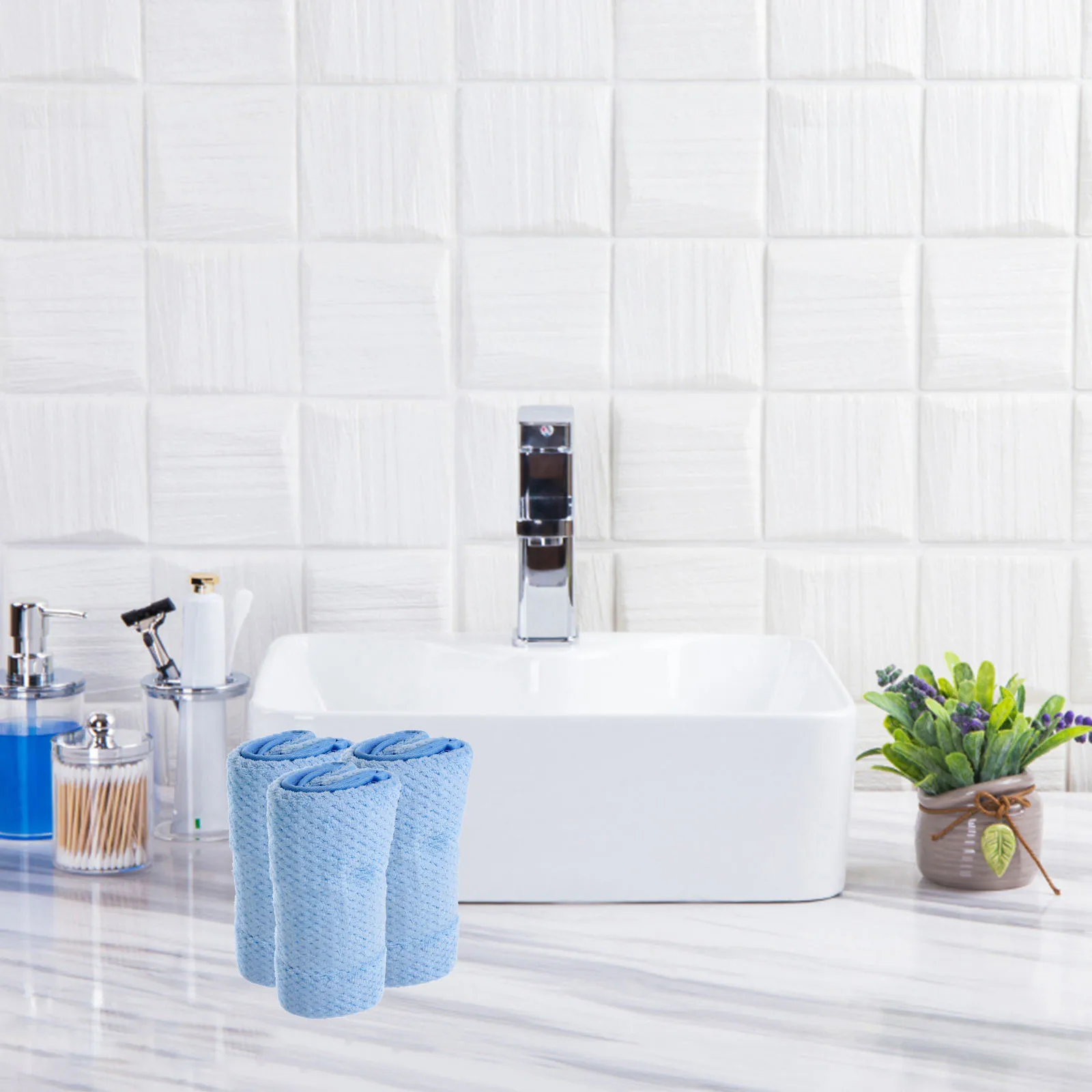 

3 шт., впитывающие полотенца для мытья лица из кораллового флиса, мягкие полотенца для рук, глубоко очищающие отшелушивающие поры салфетки для лица