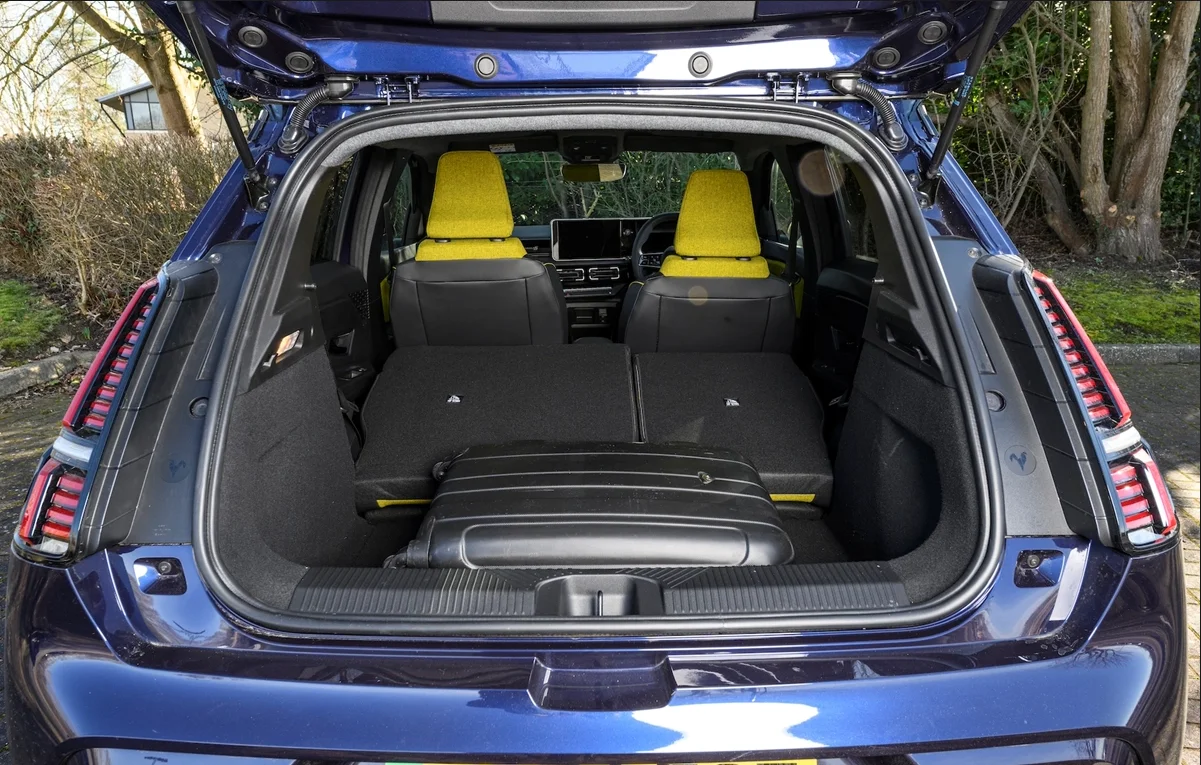 Automatische Kofferraum-Druckfedern für Renault 5 E-Tech (R5E) 2024-heute Schrägheck Automatische Öffnung Gasdruckfedern mit Federn