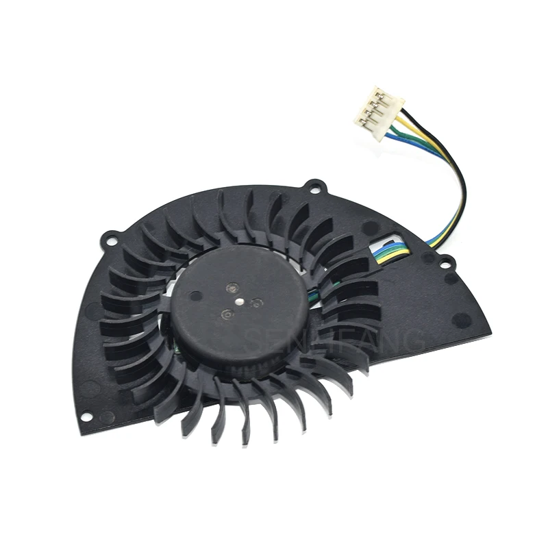 For NV MGT6012YF-W15 MGT6012YR-W15 40*43*31*77mm 12V 0.37A Four-Wire Graphics Card Fan New Free Shipping