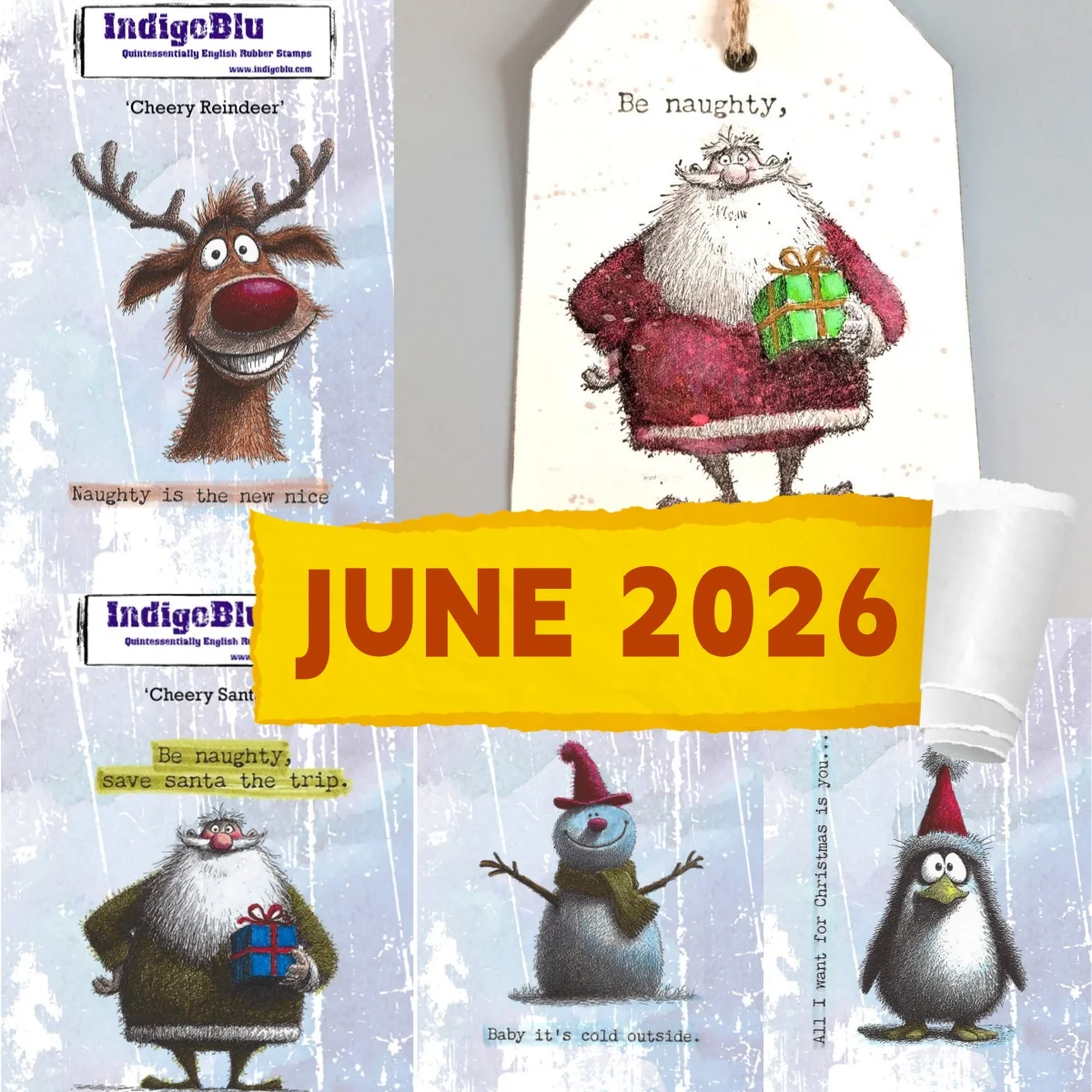 2026 Christmas Penguin Snowman Cheery Santa Clear Stamps DIY Scrapbook Embossed Handcraft Card Craft Template Supplie Decoration