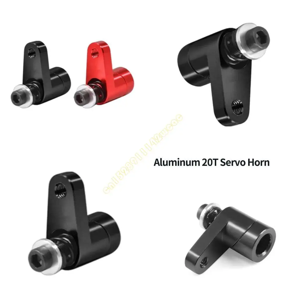 

High Performances Aluminum Alloy Servo Horn 20T for 1/14 1/18 Remote Control Car Steering Systems Upgrading and Modified DXAD