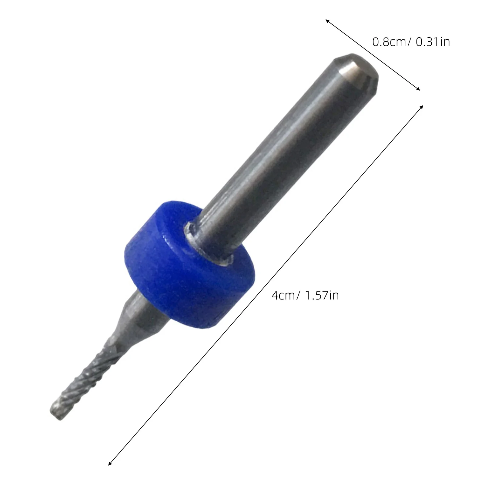 1.5Mm Glass Repair Drill Bit Tungsten Steel Hard Material High Frequency Welding Windshield Scratch Remover Car Window Crack