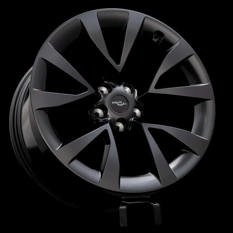 Custom One Piece Forged Aluminum Wheels Multi Spoke Matte Black For Mini E90 For Audi F15 17-26 Inch 5x112/120/130 Track Ready