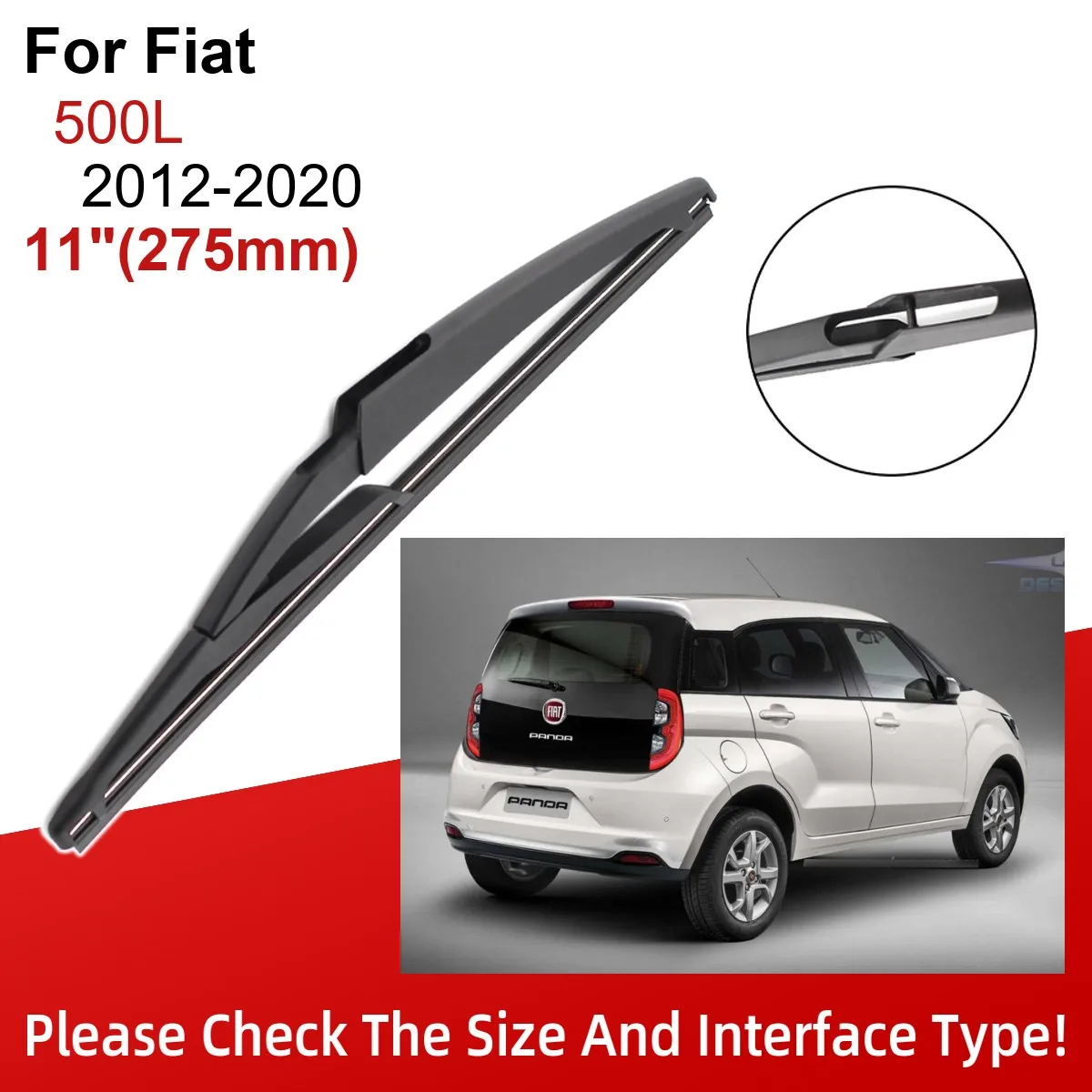 For Fiat 500L 2012-2020 26\