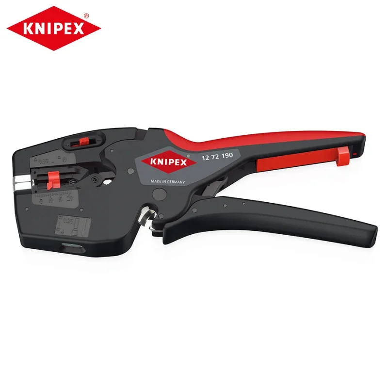 KNIPEX 12 72 190 NexStrip Multi-Tool for Electricians Automatic Wire Stripper Knipex Hand Tools 1272190