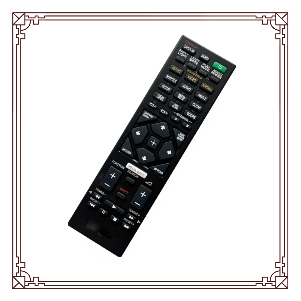 New remote control fit for Sony Hi Fi Home Audio System MHCV77DW MHC-V72D MHC-V77DW MHC-V81D MHCV72D